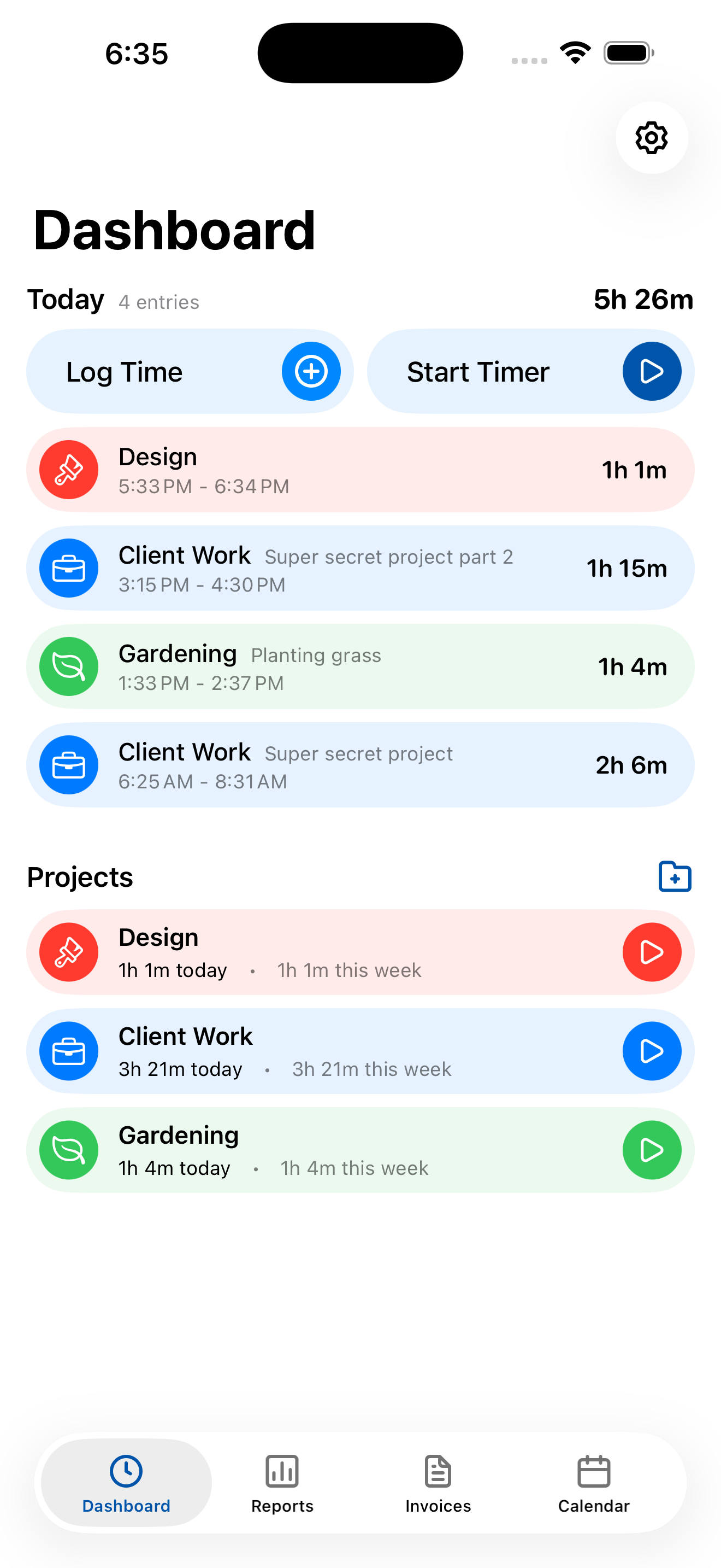 HourStream App Preview